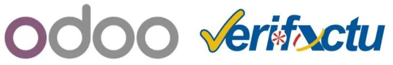 Logotipo de Odoo y Verifactu